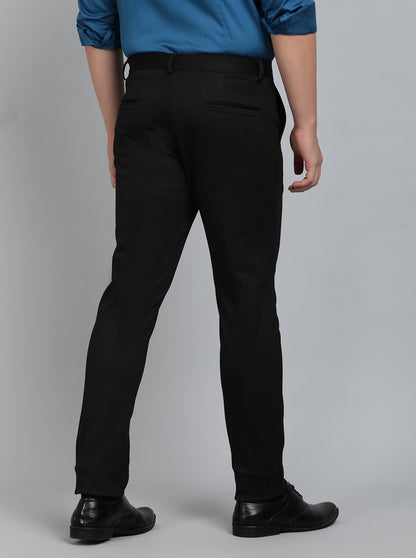 Brown Striped Slim Fit Club Wear Trouser | JB Studio