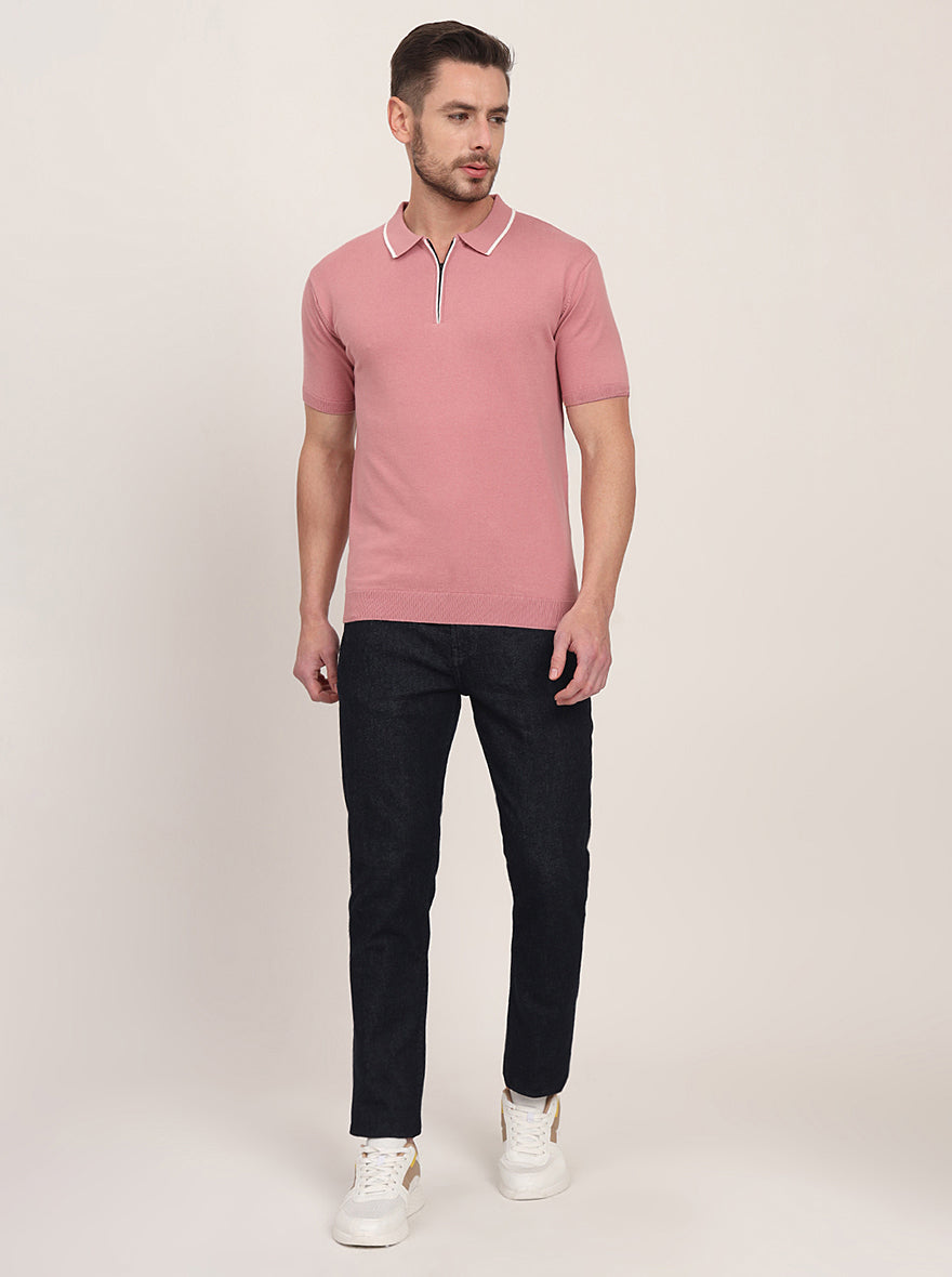 Raw Blue Washed Straight Fit Jeans | JadeBlue
