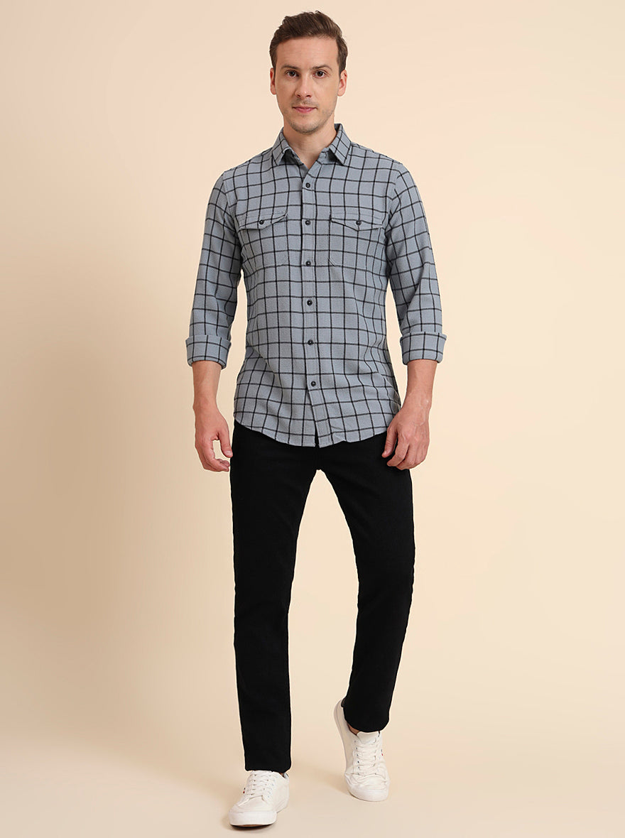 Black Washed Straight Fit Jeans | JadeBlue