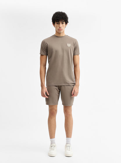 Mouse Solid Slim Fit T-Shirt | JadeBlue