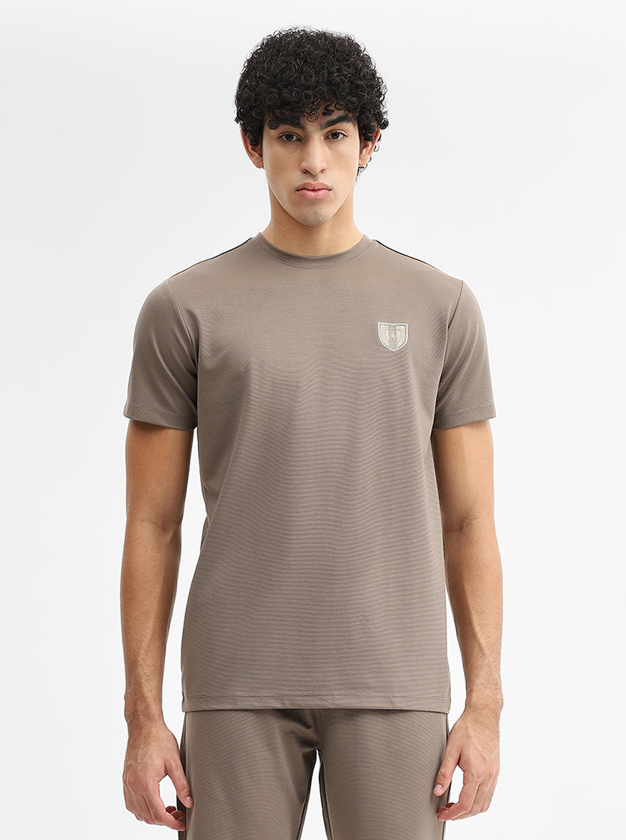 Mouse Solid Slim Fit T-Shirt | JadeBlue