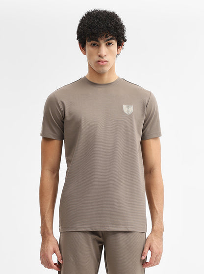 Mouse Solid Slim Fit T-Shirt | JadeBlue