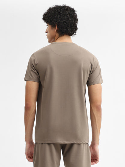 Mouse Solid Slim Fit T-Shirt | JadeBlue