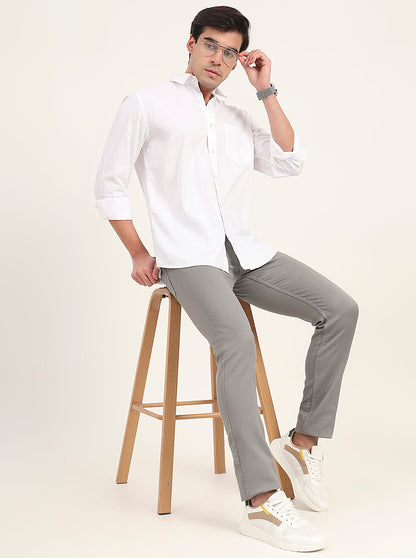 Grey Washed Narrow Fit Jeans | Greenfibre