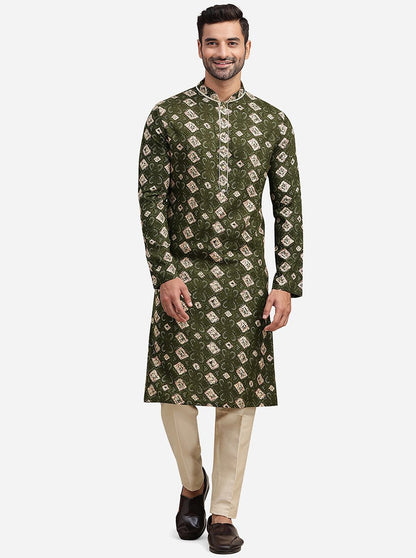 Forest Green Kurta | The Kurta Company