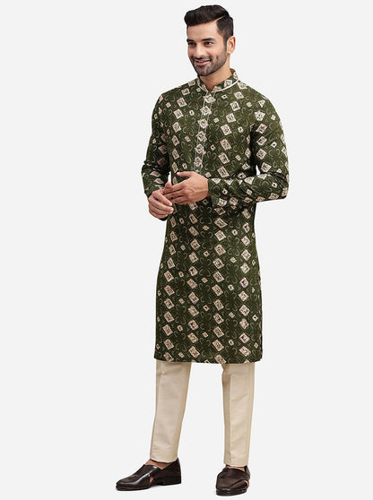 Forest Green Kurta | The Kurta Company
