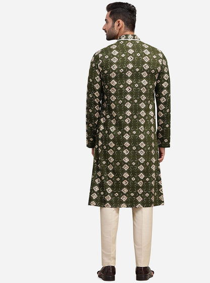 Forest Green Kurta | The Kurta Company