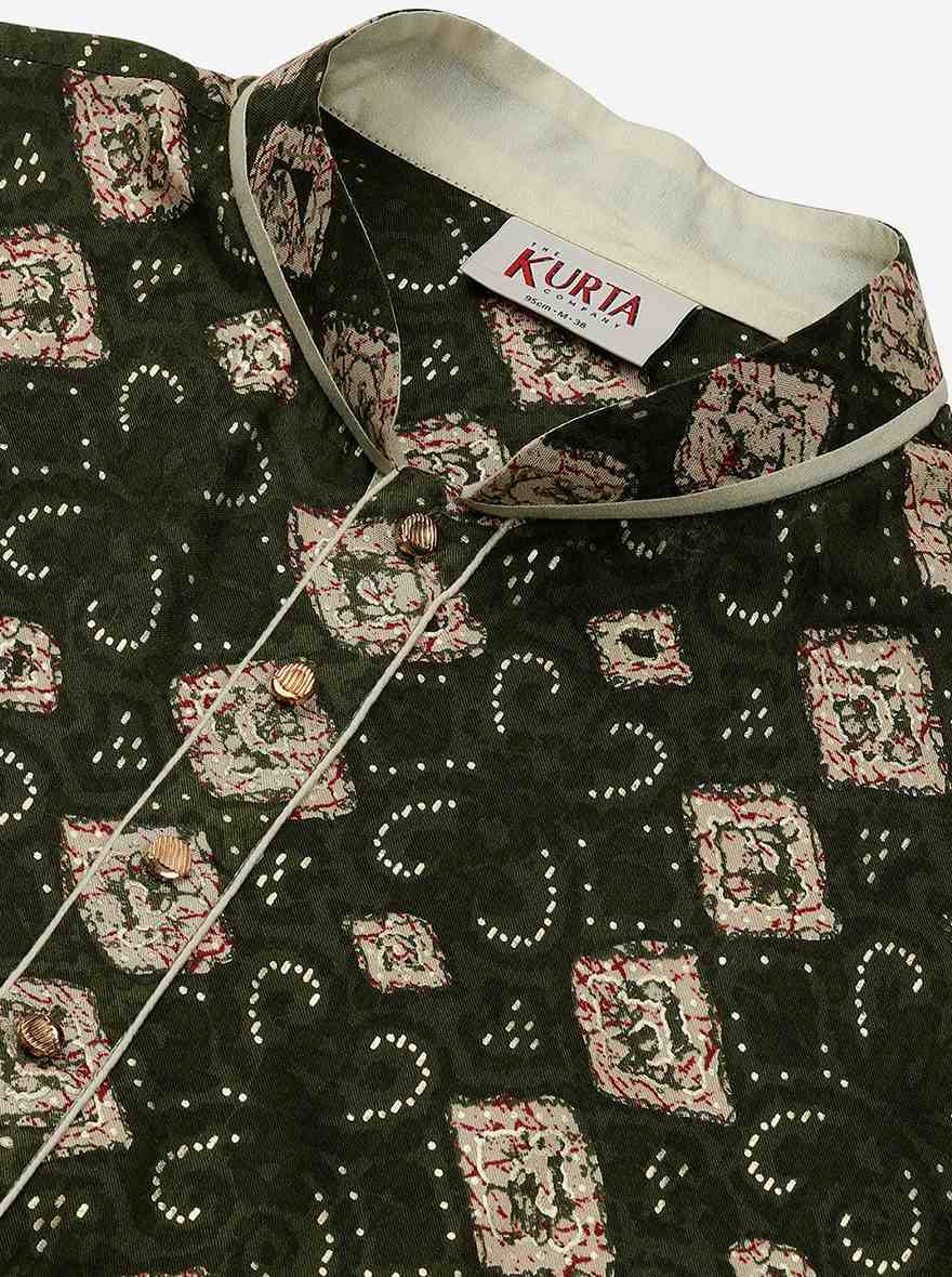 Forest Green Kurta | The Kurta Company