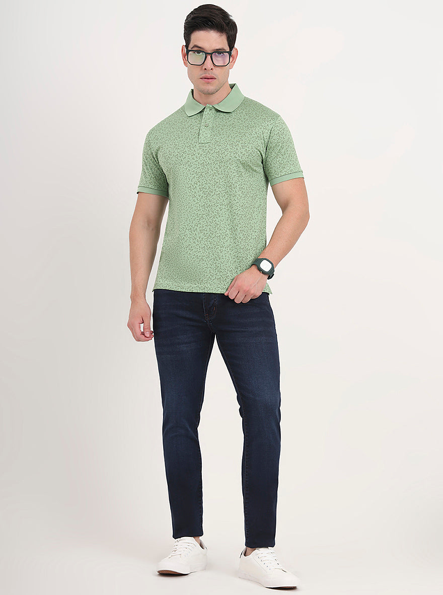 Dark Blue Washed Slim Fit Jeans | JadeBlue