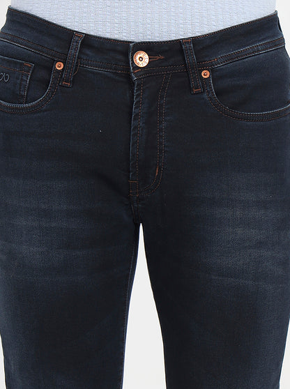 Dark Blue Washed Slim Fit Jeans | JadeBlue