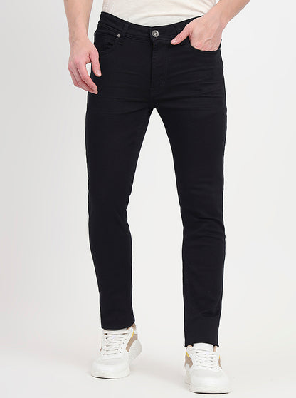 Raw Blue Washed Slim Fit Jeans | JadeBlue