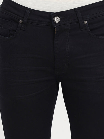 Raw Blue Washed Slim Fit Jeans | JadeBlue