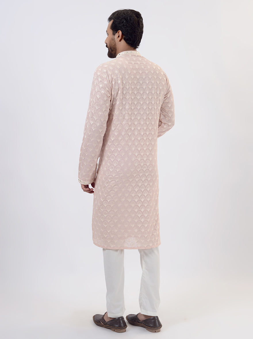 Peach Kurta Pajama | TULA