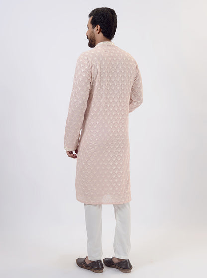 Peach Kurta Pajama | TULA