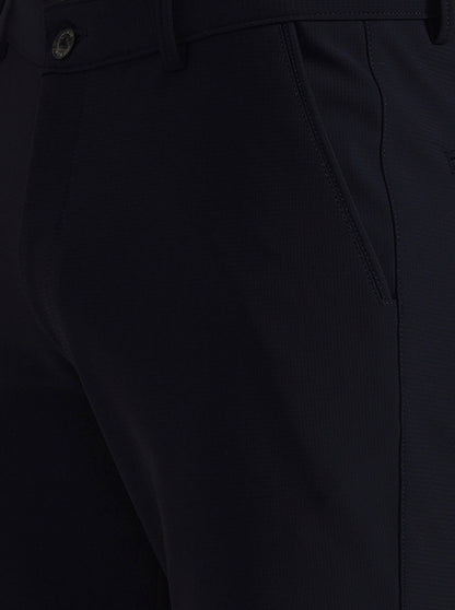 Blue Solid Slim Fit Club Wear Trouser | Wyre