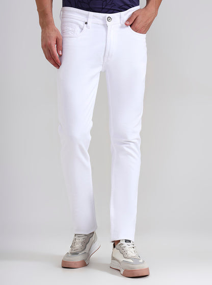 White Washed Slim Fit Jeans | JadeBlue