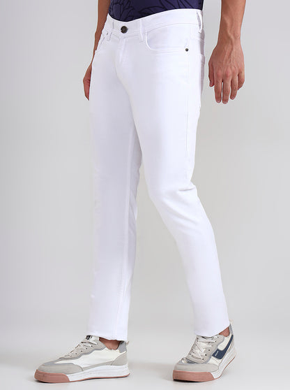 White Washed Slim Fit Jeans | JadeBlue