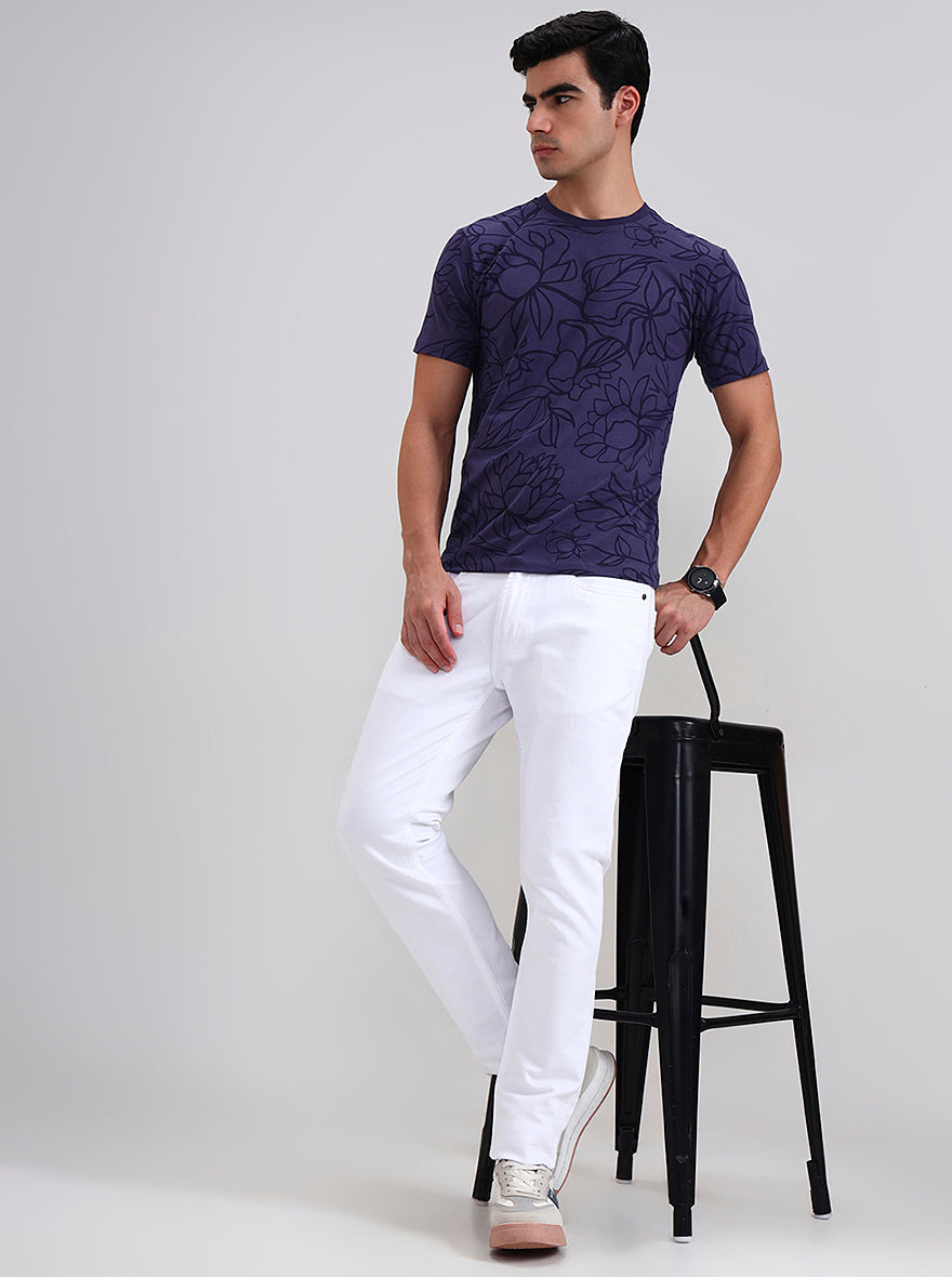 White Washed Slim Fit Jeans | JadeBlue