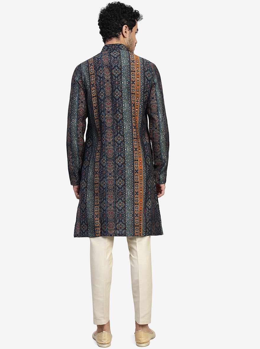 Navy Blue Kurta | The Kurta Company