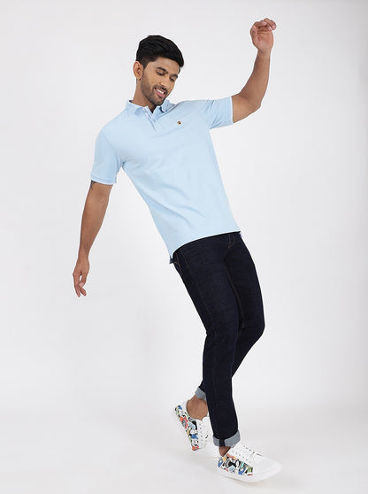 Navy Blue Washed Slim Fit Jeans | JadeBlue