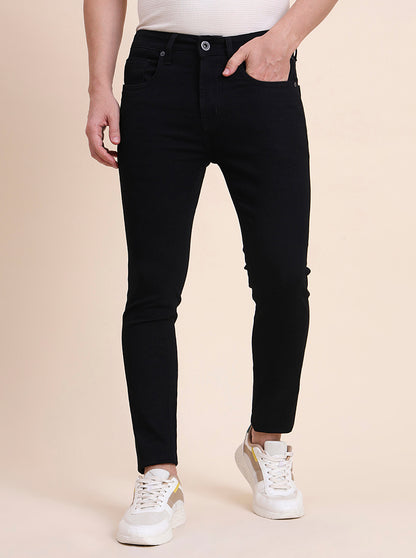Black Washed Rider Fit Jeans | JadeBlue