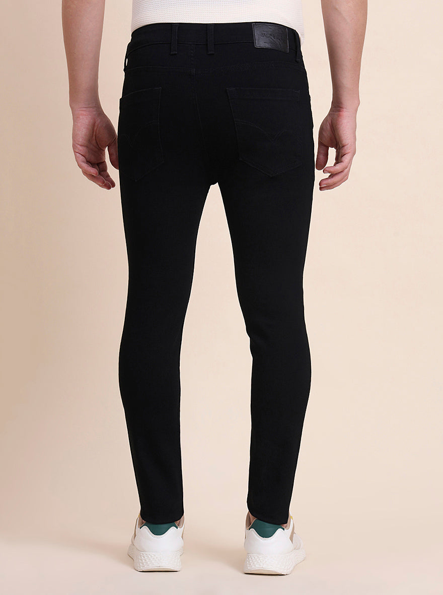 Black Washed Rider Fit Jeans | JadeBlue