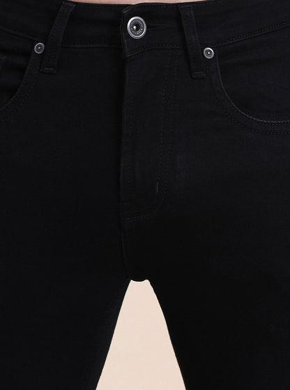 Black Washed Rider Fit Jeans | JadeBlue