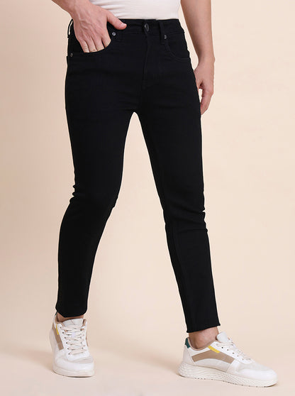 Black Washed Rider Fit Jeans | JadeBlue