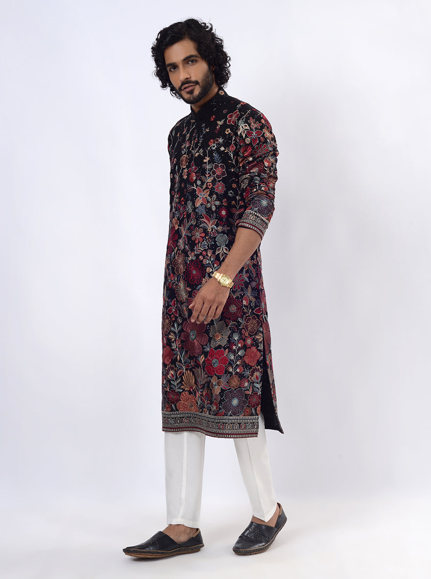 Black Kurta Pajama | TULA