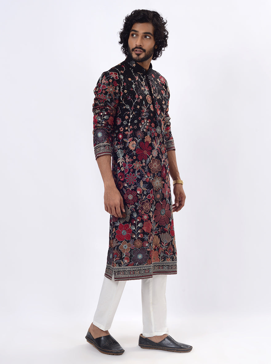 Black Kurta Pajama | TULA
