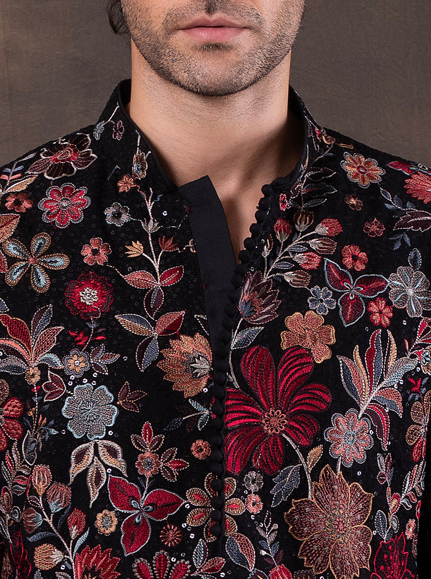 Black Kurta Pajama | TULA