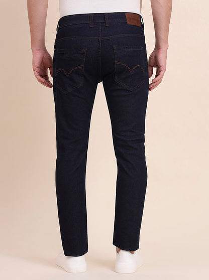 Raw Blue Washed Slim Fit Jeans | JadeBlue