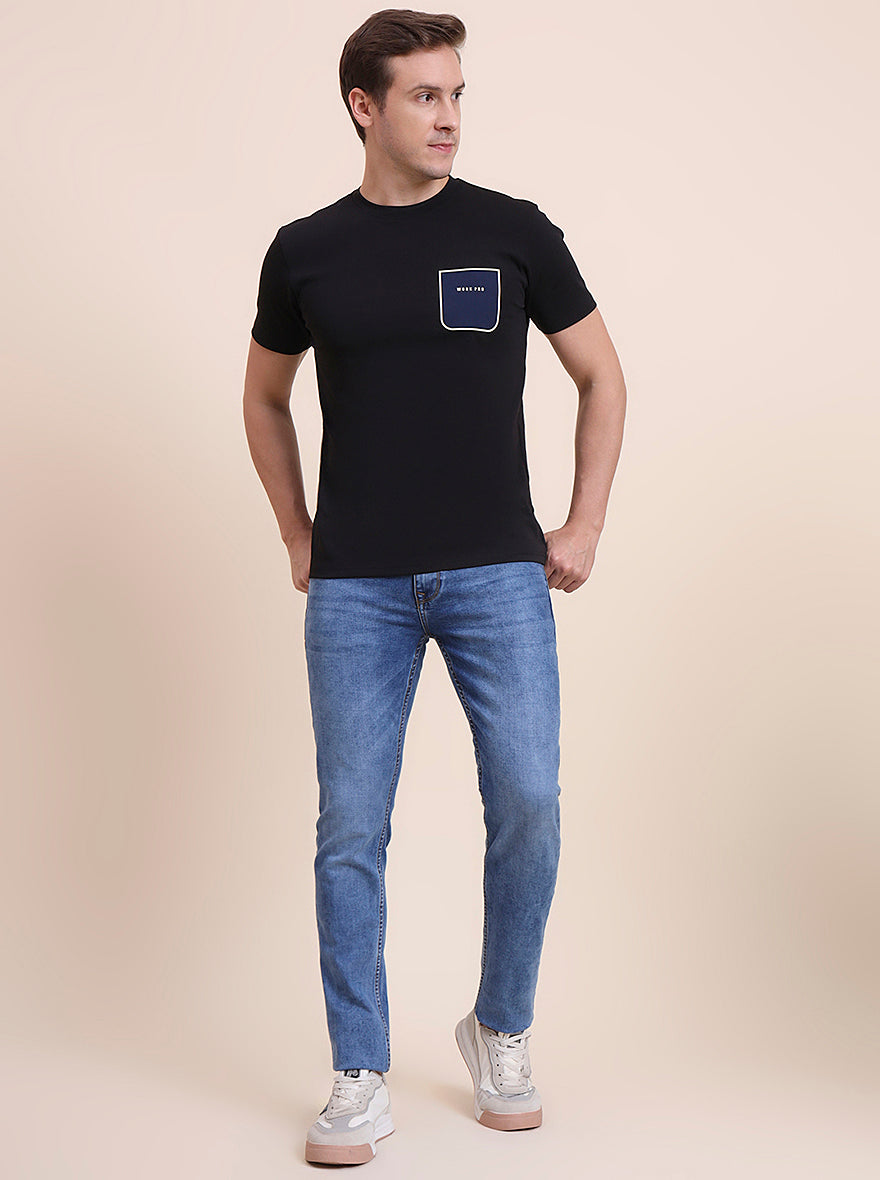 Light Blue Washed Slim Fit Jeans | JadeBlue