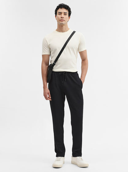 Blue Solid Slim Fit Track Pant | JadeBlue