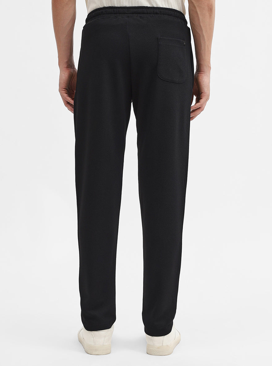 Blue Solid Slim Fit Track Pant | JadeBlue