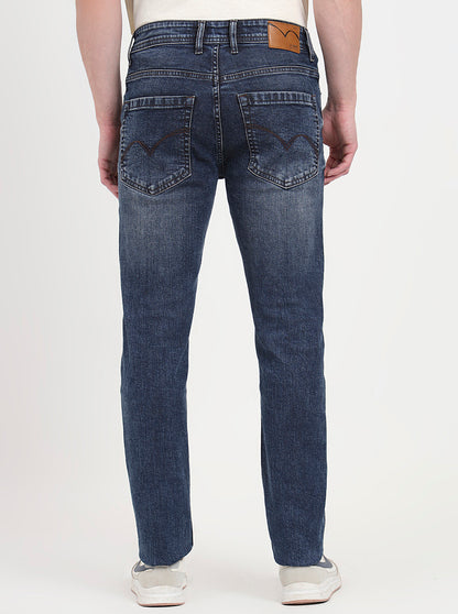 Rivera Blue Washed Slim Fit Jeans | JadeBlue