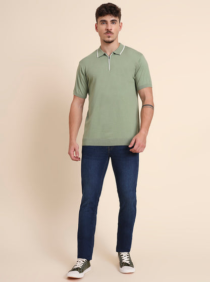 Dark Indigo Washed Narrow Fit Jeans | Greenfibre