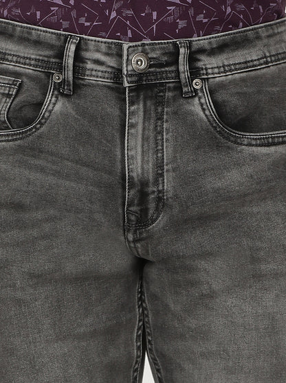Light Grey Washed Urban Fit Jeans | Greenfibre