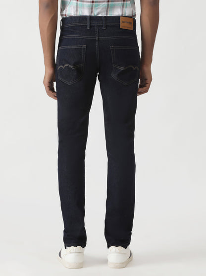 Raw Blue Washed Slim Fit Jeans | Greenfibre