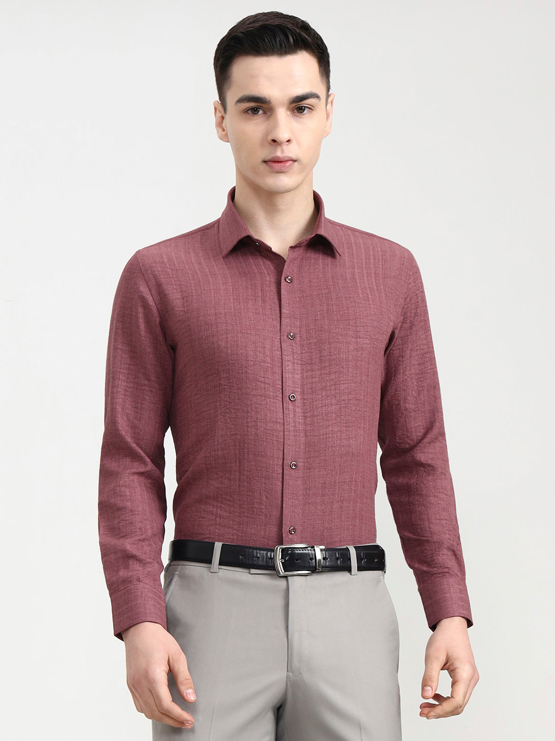 Onion Solid Slim Fit Party Wear Shirt | Wyre