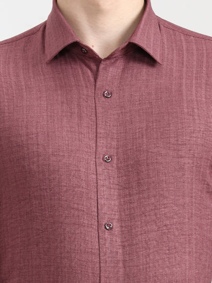 Onion Solid Slim Fit Party Wear Shirt | Wyre