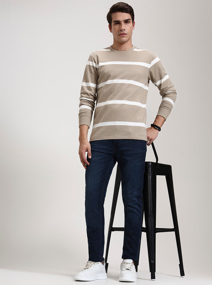 Dark Blue Washed Slim Fit Jeans | JadeBlue