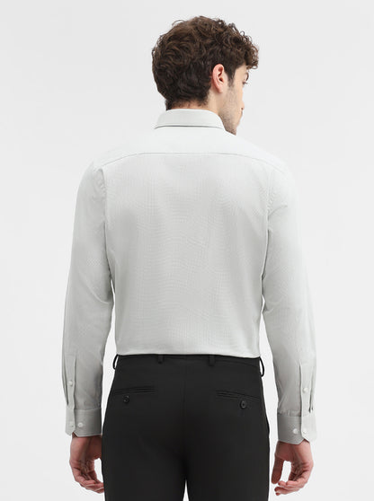 Pista Solid Regular Fit Formal Shirt | JadeBlue