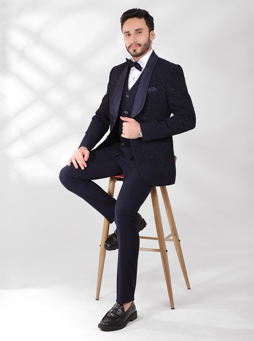Navy Blue Suit | JadeBlue