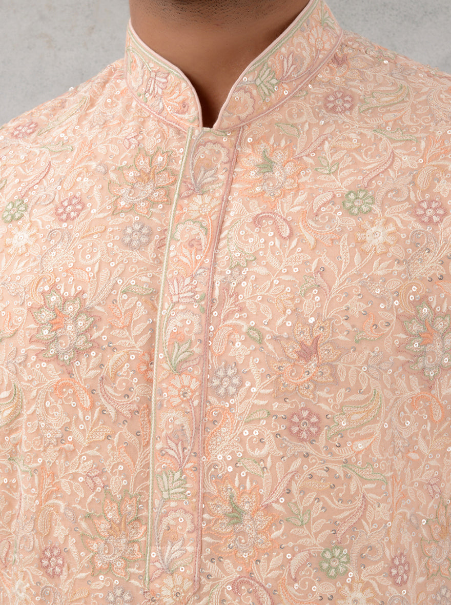 Peach Kurta Pajama | TULA