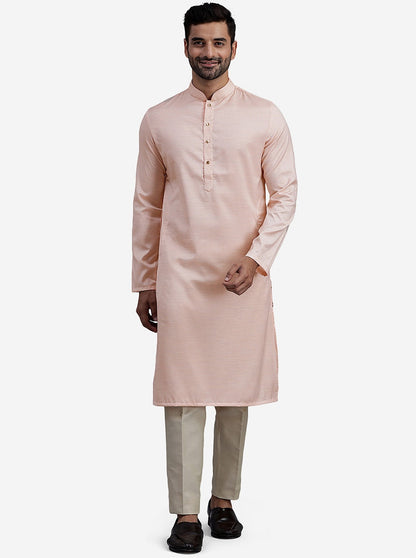 Peach Kurta | The Kurta Company