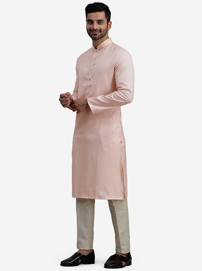 Peach Kurta | The Kurta Company
