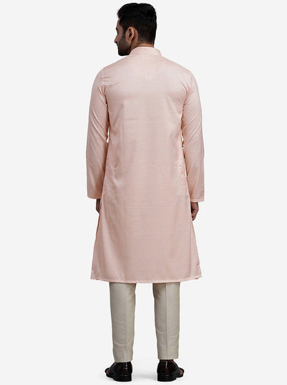 Peach Kurta | The Kurta Company
