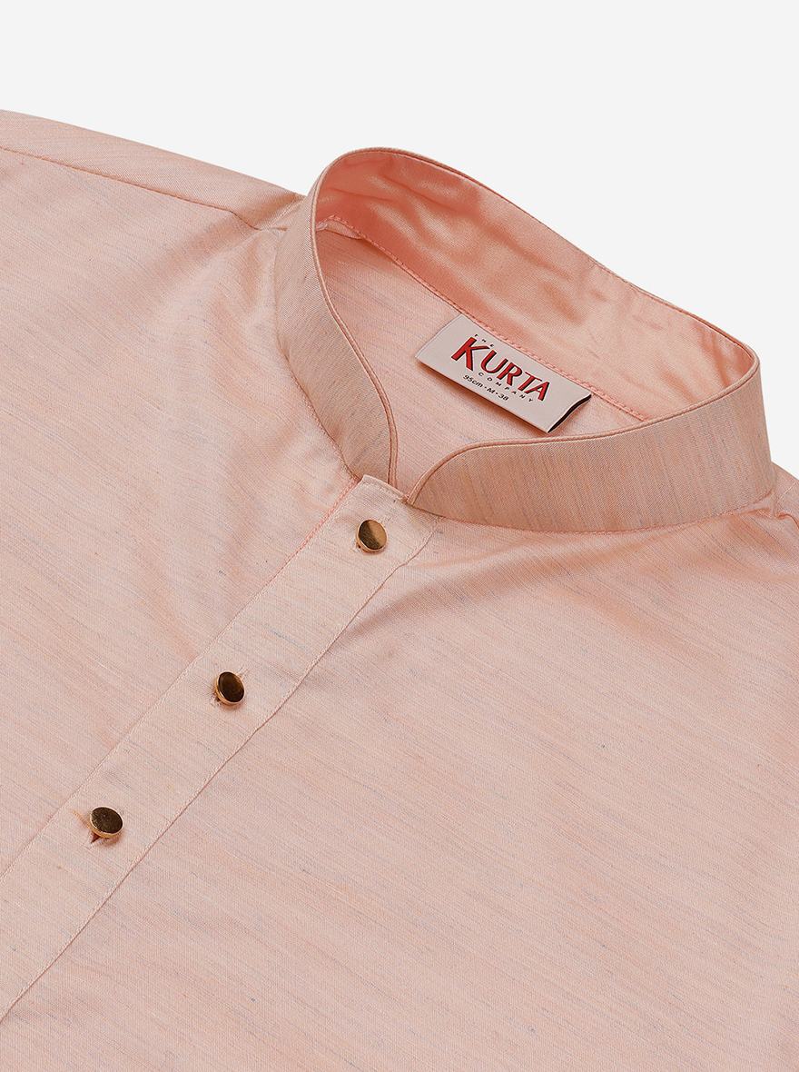 Peach Kurta | The Kurta Company