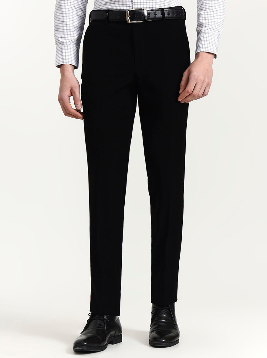 Olive Solid Slim Fit Club Wear Trouser | Wyre